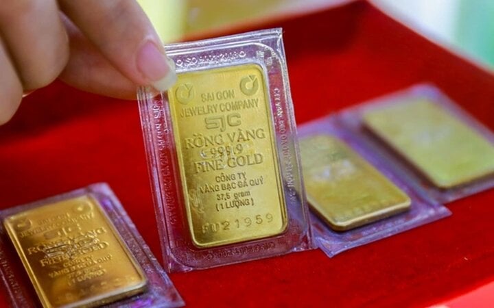 1 lượng vàng SJC hiện có giá hơn 81 trệu đồng. (Ảnh minh họa)