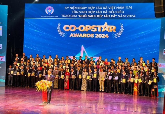 100 hợp tác xã được tôn vinh và nhận giải Ngôi sao Hợp tác xã