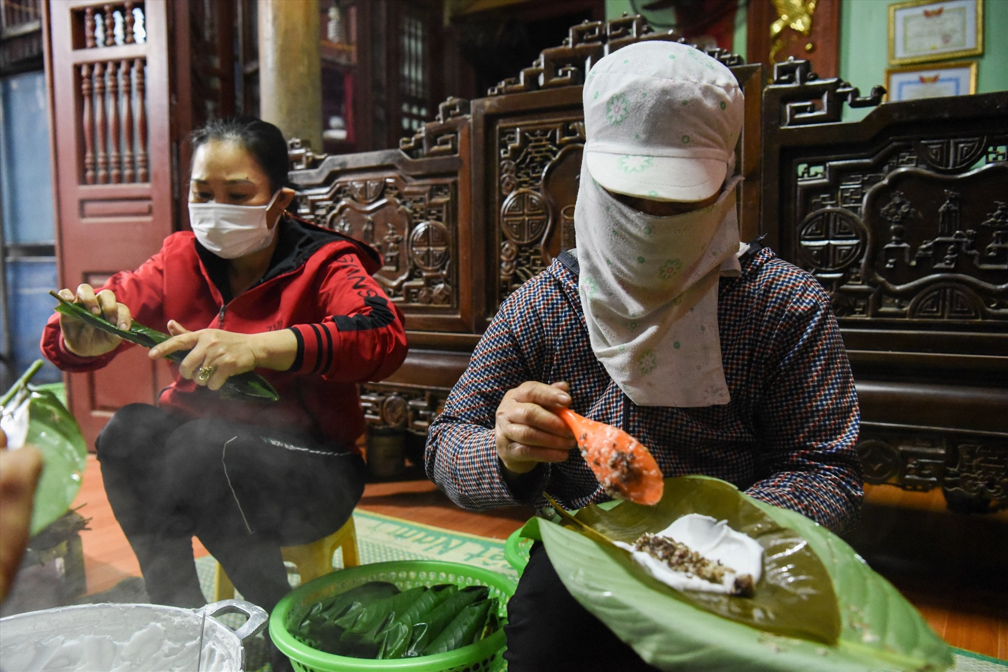 Một làng cổ ở Bắc Ninh, dân làm thứ bánh hễ luộc trong nhà là thiên hạ ngoài ngõ thấy thơm, đó là bánh gì?- Ảnh 6. Một làng cổ ở Bắc Ninh, dân làm thứ bánh hễ luộc trong nhà là thiên hạ ngoài ngõ thấy thơm, đó là bánh gì?- Ảnh 6.