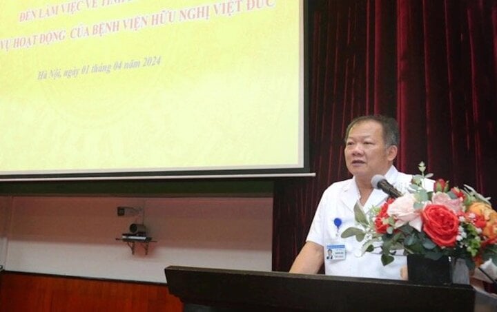 TS.BS Dương Đức Hùng - Giám đốc Bệnh viện Việt Đức.