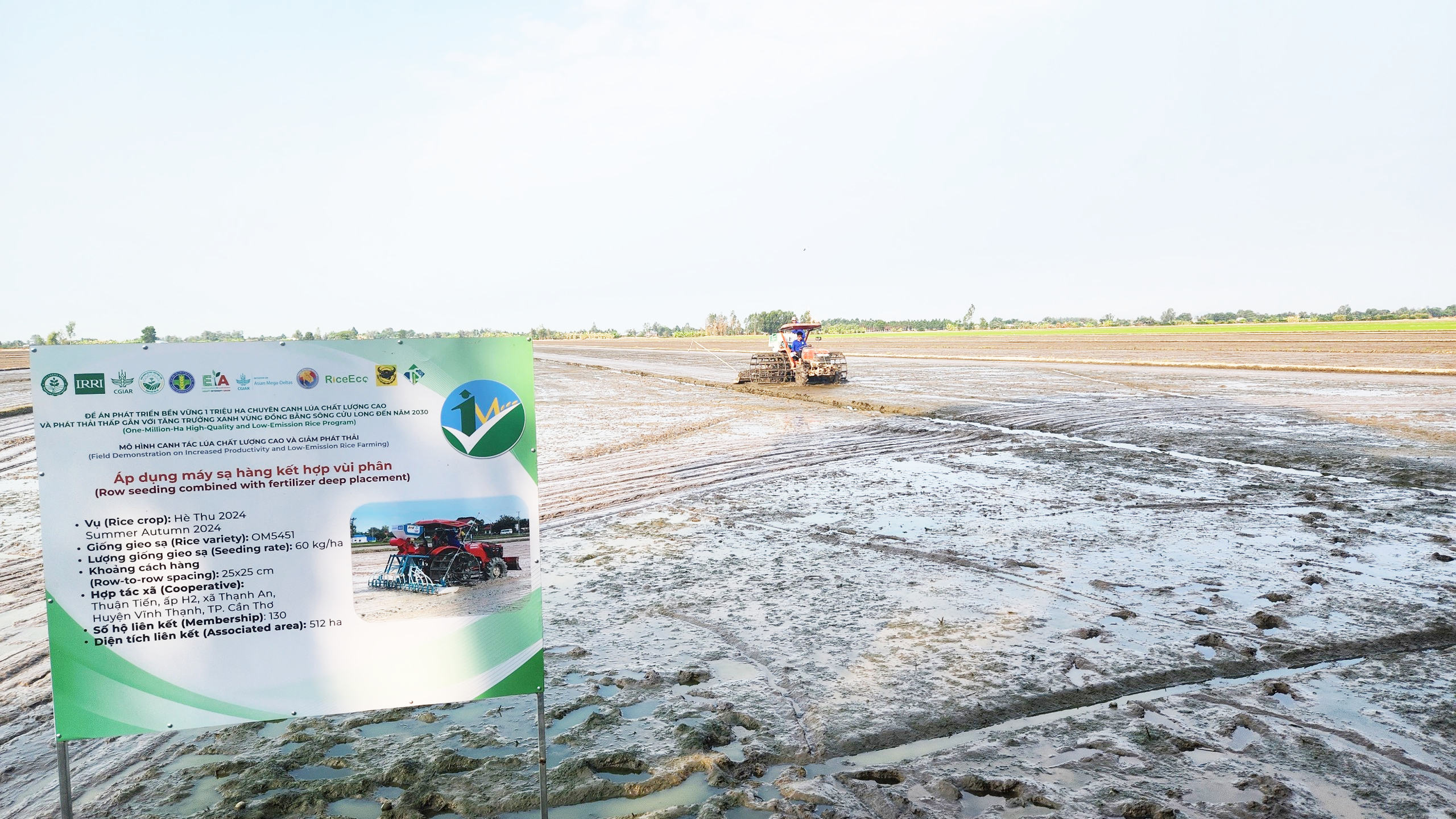 Khởi động thực hiện thí điểm đề án 1 triệu ha lúa chất lượng cao, phát thải thấp tại Cần Thơ- Ảnh 2.
Khởi động thực hiện thí điểm đề án 1 triệu ha lúa chất lượng cao, phát thải thấp tại Cần Thơ- Ảnh 2.