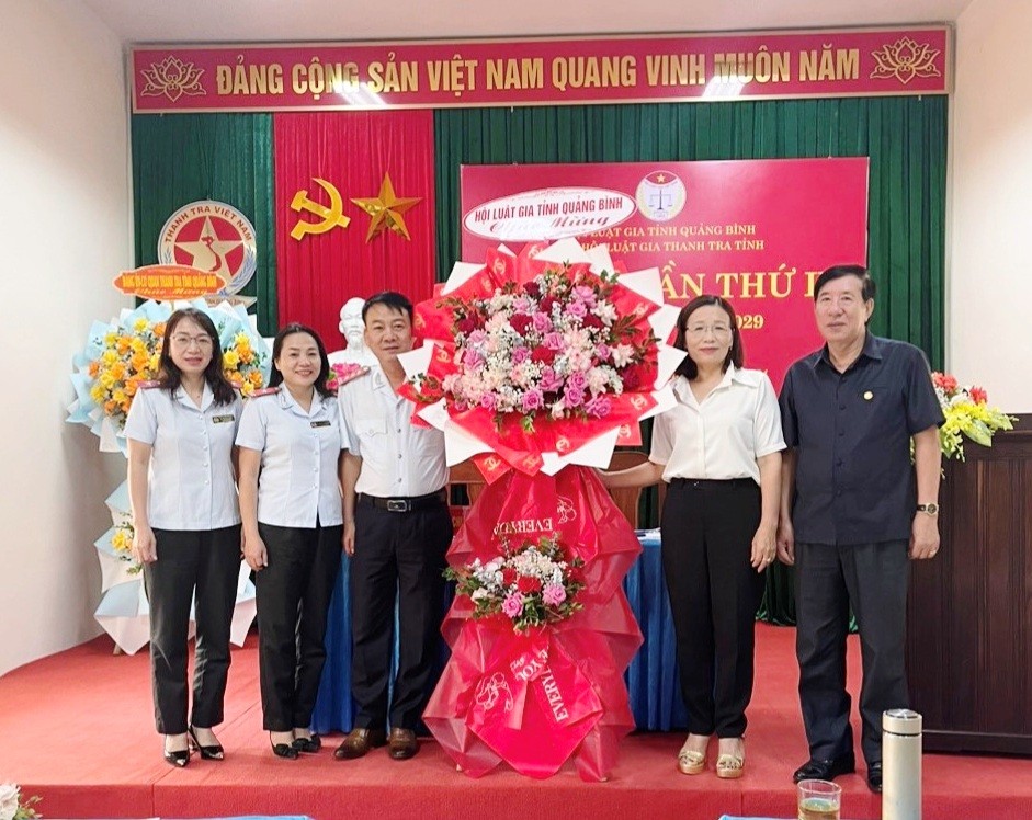 Sự kiện - Chi hội Luật gia Cục THADS và Thanh tra tỉnh Quảng Bình Đại hội nhiệm kỳ 2024 - 2029 (Hình 6).