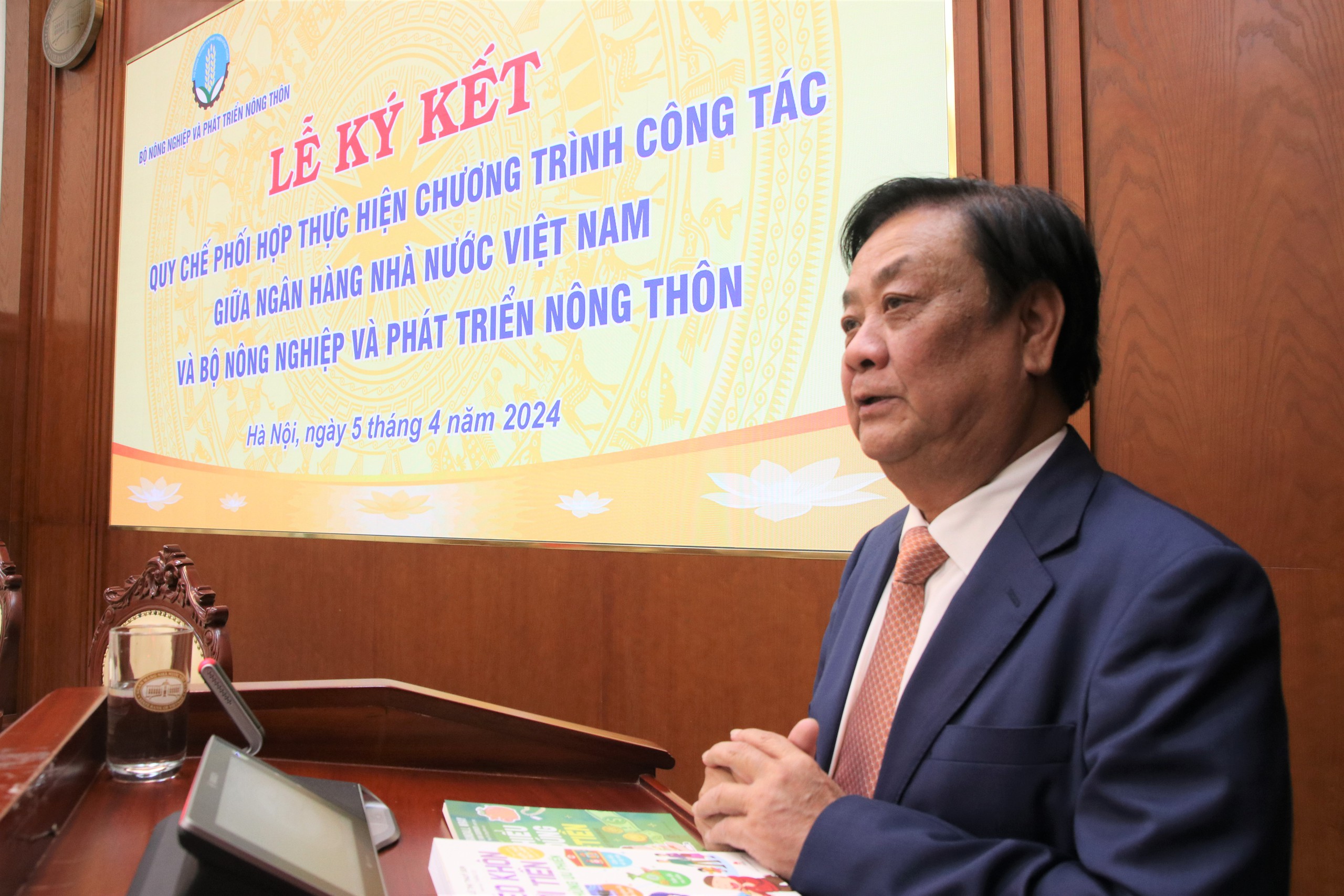 Bộ NNPTNT và Ngân hàng Nhà nước Việt Nam ký Quy chế phối hợp, phát huy vai trò của tín dụng đối với Bộ NNPTNT và Ngân hàng Nhà nước Việt Nam ký Quy chế phối hợp, phát huy vai trò của tín dụng đối với