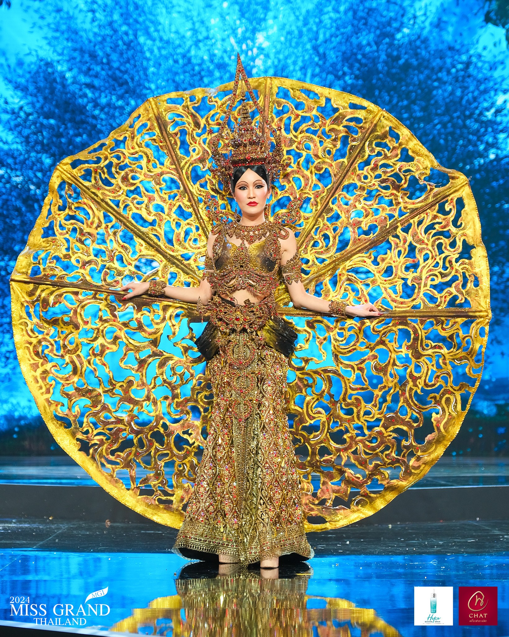 Loạt trang phục dân tộc độc, lạ của Hoa hậu Hòa bình Thái Lan 2024 ảnh 19