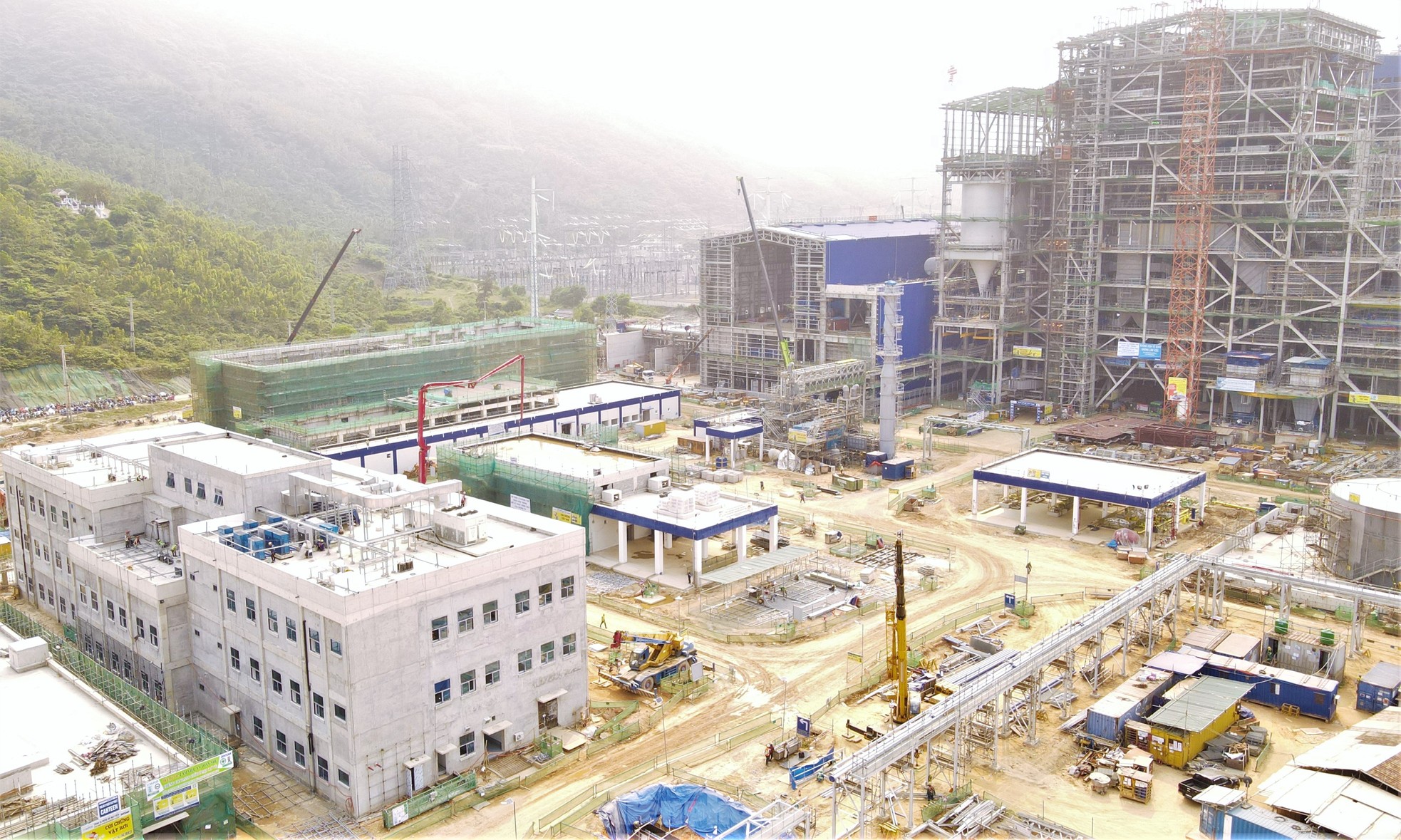 Cận cảnh công trường nhà máy Nhiệt điện 2,2 tỷ USD ở Hà Tĩnh ảnh 3