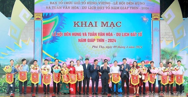 Phú Thọ chào đón du khách đến với Lễ hội Đền Hùng và Tuần Văn hóa - Du lịch đất Tổ năm 2024