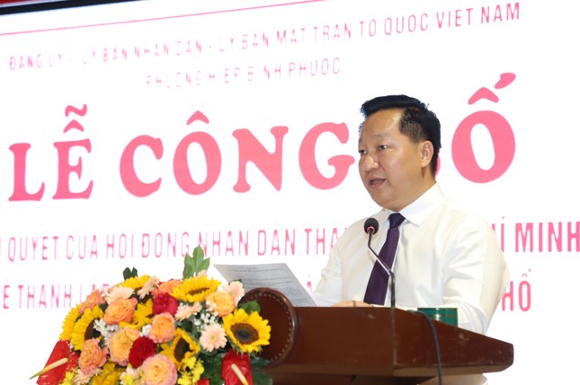 Bí thư TPHCM Nguyễn Văn Nên dự lễ công bố khu phố mới tại TP Thủ Đức ảnh 4
