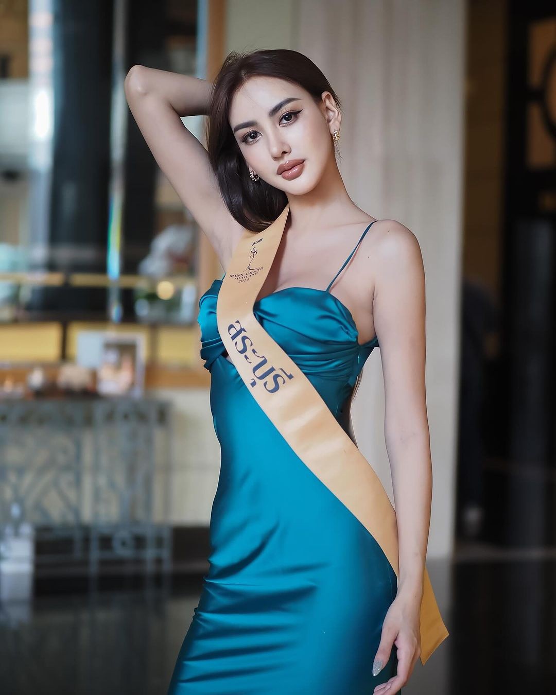 Người đẹp cao 1,76 m gây chú ý ở Hoa hậu Hòa bình Thái Lan ảnh 10