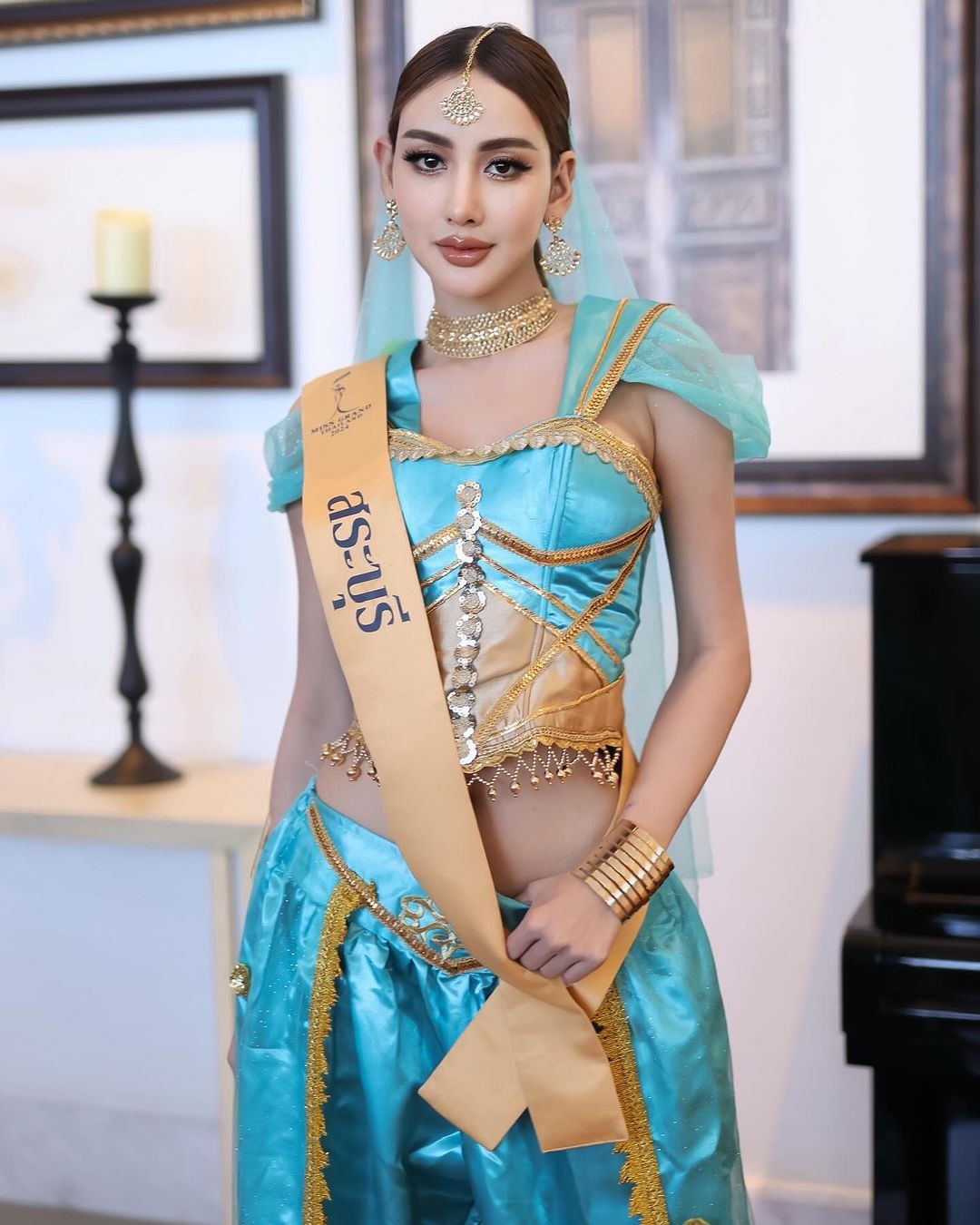 Người đẹp cao 1,76 m gây chú ý ở Hoa hậu Hòa bình Thái Lan ảnh 21
