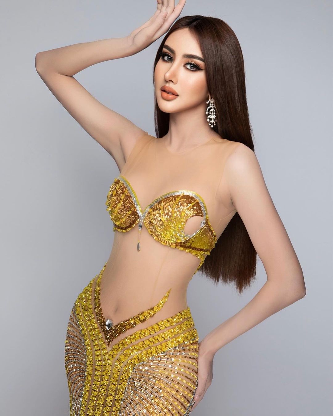 Người đẹp cao 1,76 m gây chú ý ở Hoa hậu Hòa bình Thái Lan ảnh 26