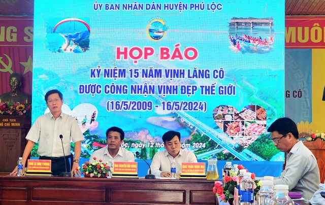 Tổ chức nhiều hoạt động văn hóa, thể thao dịp kỷ niệm Lăng Cô được vinh danh vịnh đẹp thế giới - Ảnh 2. Tổ chức nhiều hoạt động văn hóa, thể thao dịp kỷ niệm Lăng Cô được vinh danh vịnh đẹp thế giới - Ảnh 2.