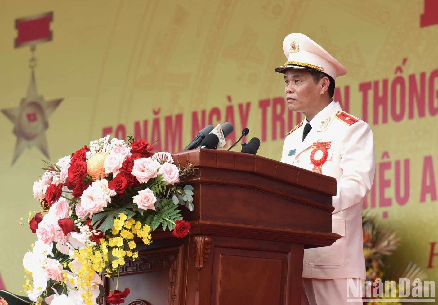 [Ảnh] Thủ tướng dự Lễ kỷ niệm 50 năm Ngày truyền thống lực lượng Cảnh sát cơ động ảnh 10