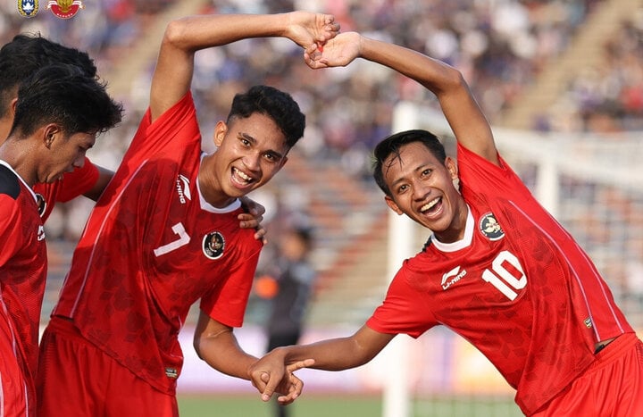 U23 Indonesia đối đầu U23 Qatar.