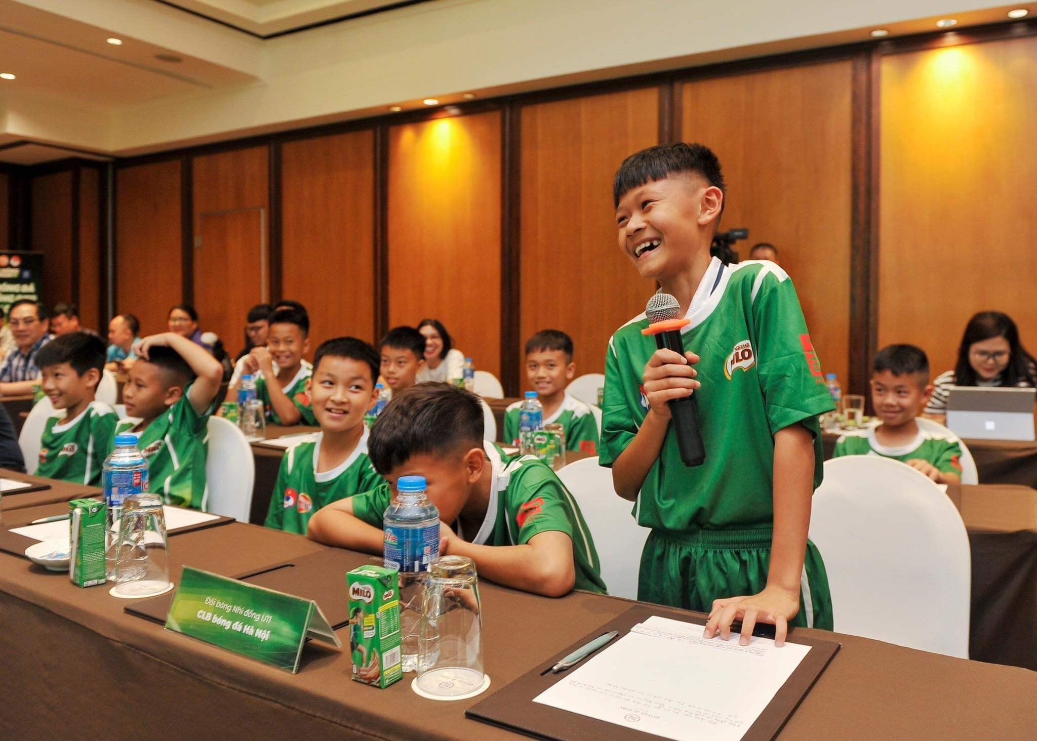 Các em nhỏ hào hứng, sẵn sàng cho giải bóng đá nhi đồng U.11 toàn quốc- Ảnh 4.