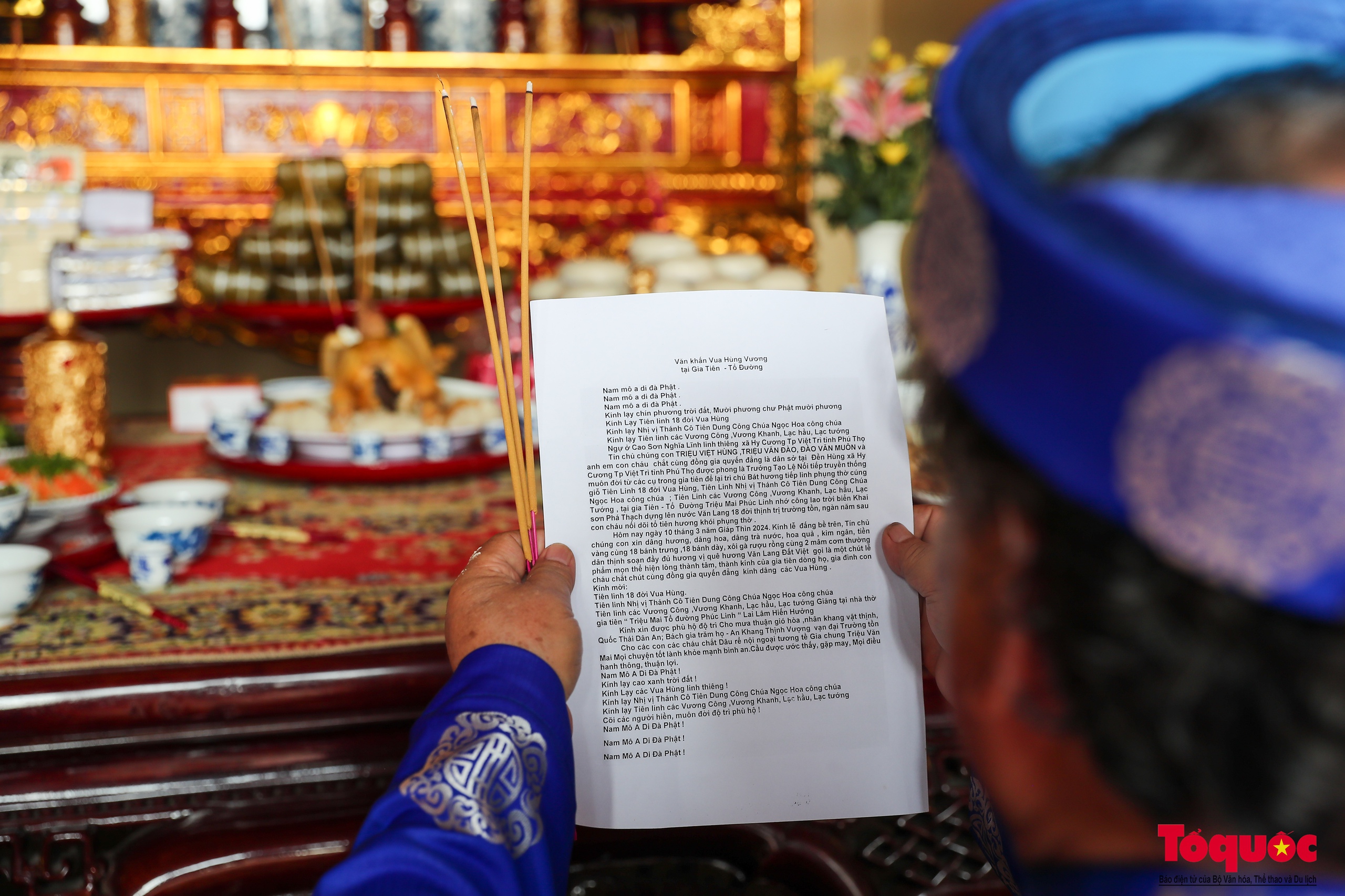 Mâm cơm tri ân Vua Hùng - nét đẹp văn hóa của người dân đất Tổ - Ảnh 12. Mâm cơm tri ân Vua Hùng - nét đẹp văn hóa của người dân đất Tổ - Ảnh 12.