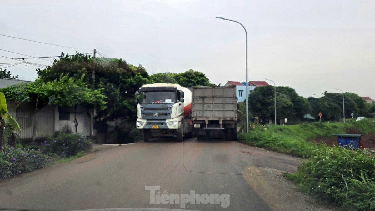 Hanoi spent nearly 400 billion VND to improve the Red River dyke through Phu Xuyen district, photo 3