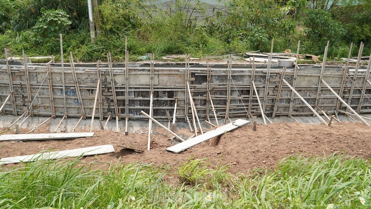 Hanoi spent nearly 400 billion VND to improve the Red River dyke through Phu Xuyen district, photo 7