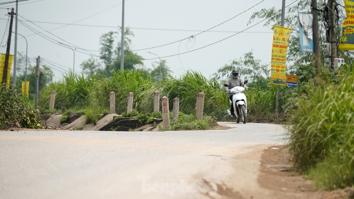 Hanoi spent nearly 400 billion VND to improve the Red River dyke through Phu Xuyen district, photo 12