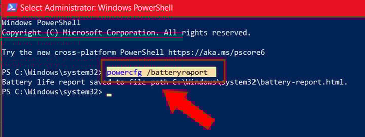 Cách kiểm tra xem độ chai pin trên laptop Win 10 - 2