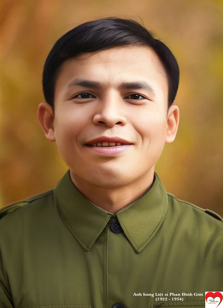 Anh hùng liệt sĩ Phan Đình Giót Di ảnh liệt sĩ, ảnh cũ của văn nghệ sĩ, trí thức được các họa sĩ trẻ phục hồi- Ảnh 6.