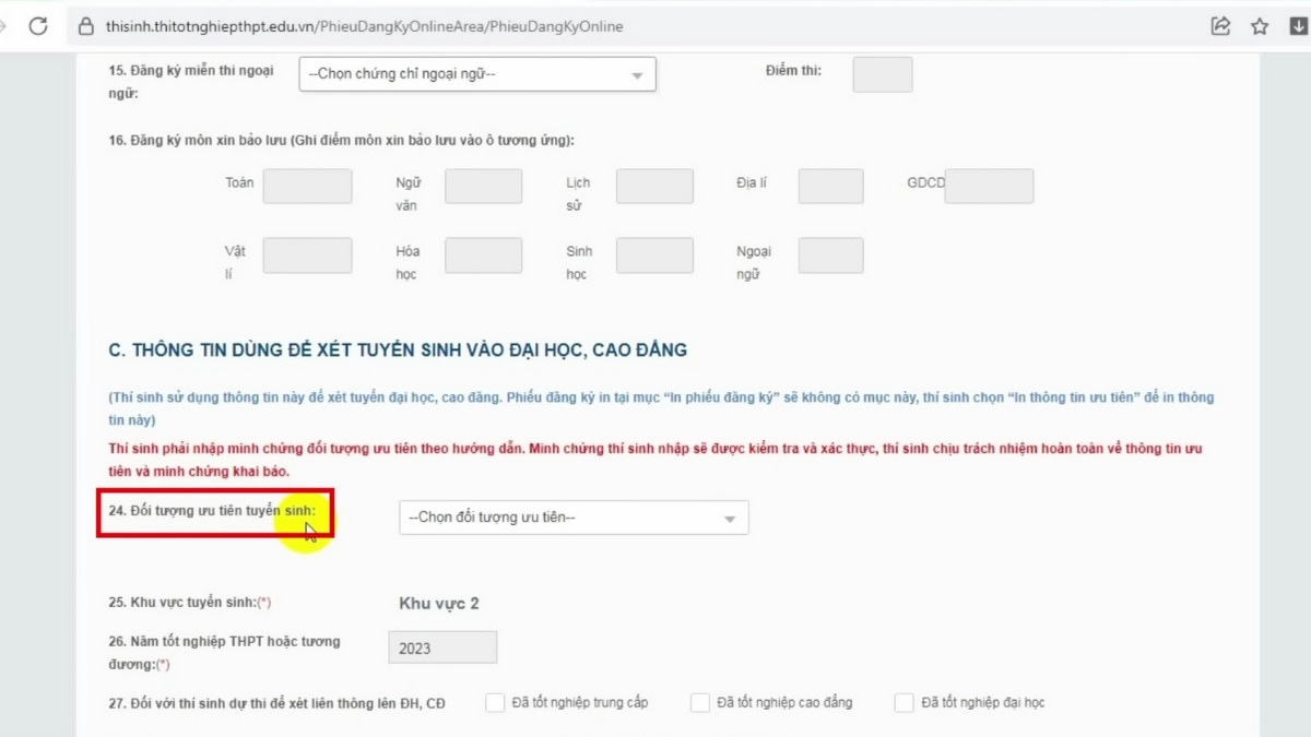 Hôm nay bắt đầu đăng ký dự thi tốt nghiệp THPT trực tuyến, thực hiện ra sao?- Ảnh 7. Hôm nay bắt đầu đăng ký dự thi tốt nghiệp THPT trực tuyến, thực hiện ra sao?- Ảnh 7.