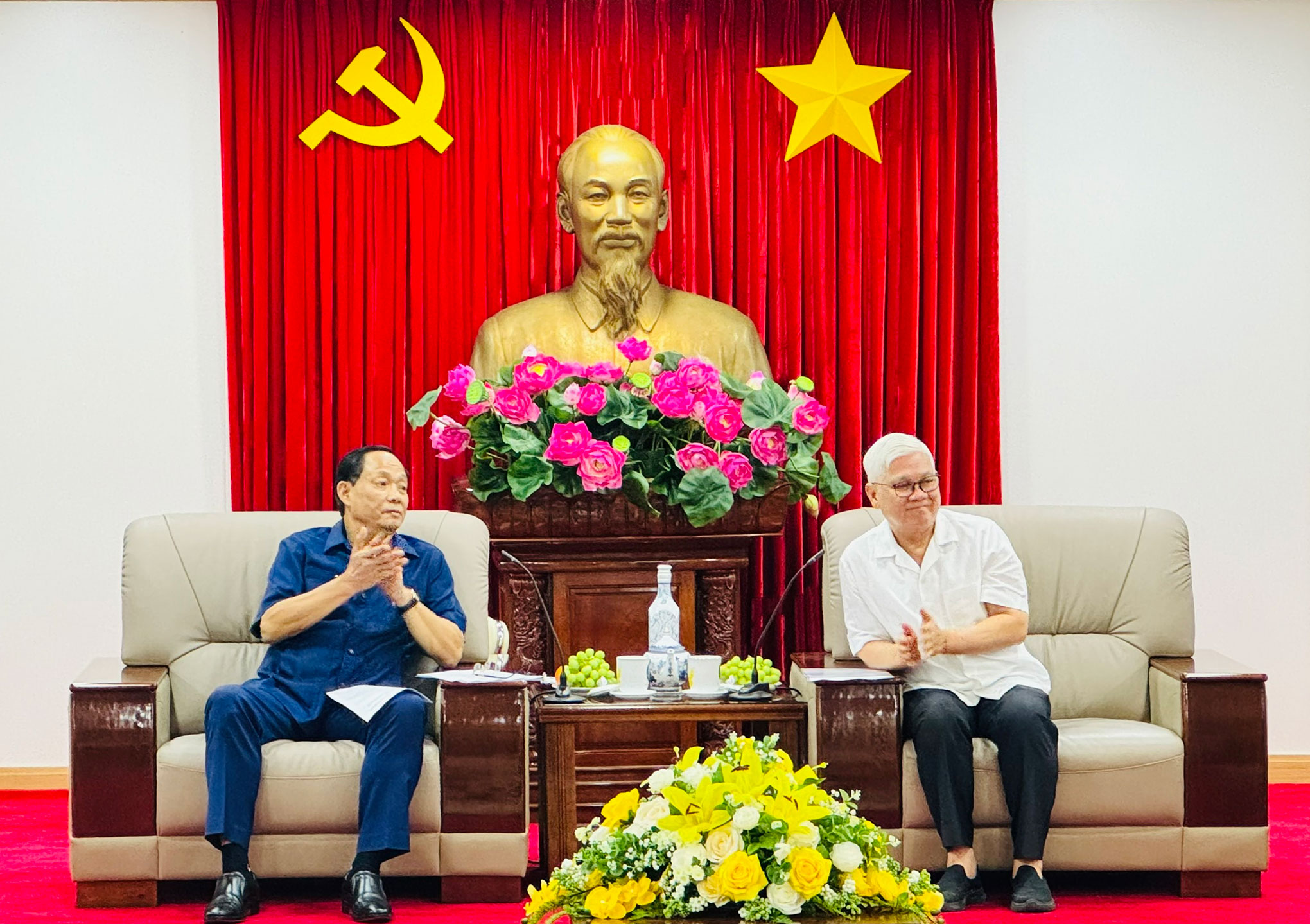Phó Chủ tịch Quốc hội, Thượng tướng Trần Quang Phương làm việc với lãnh đạo tỉnh Bình Dương -0