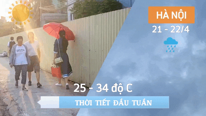 Hanoi da la bienvenida a una nueva semana con días calurosos y lluvias por las noches