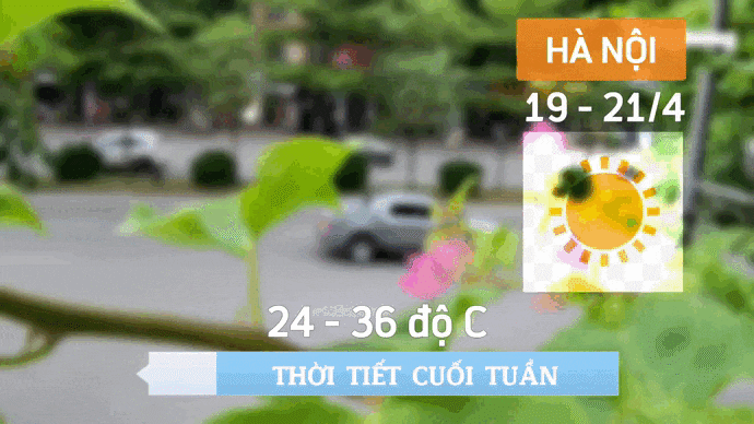Hanoi hace calor y sol este fin de semana y puede recibir más tormentas eléctricas