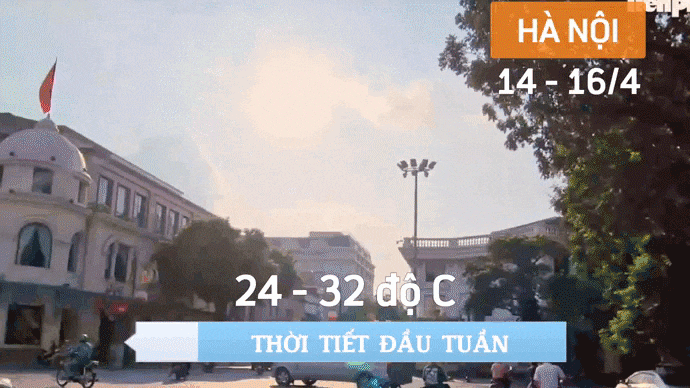 Hanoi tuvo un clima hermoso durante unos días antes de que el calor se extendiera