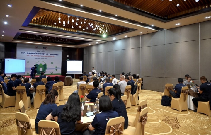 Hội thảo chuyên đề “TCP Việt Nam - Hành trình vì một Việt Nam xanh”.
