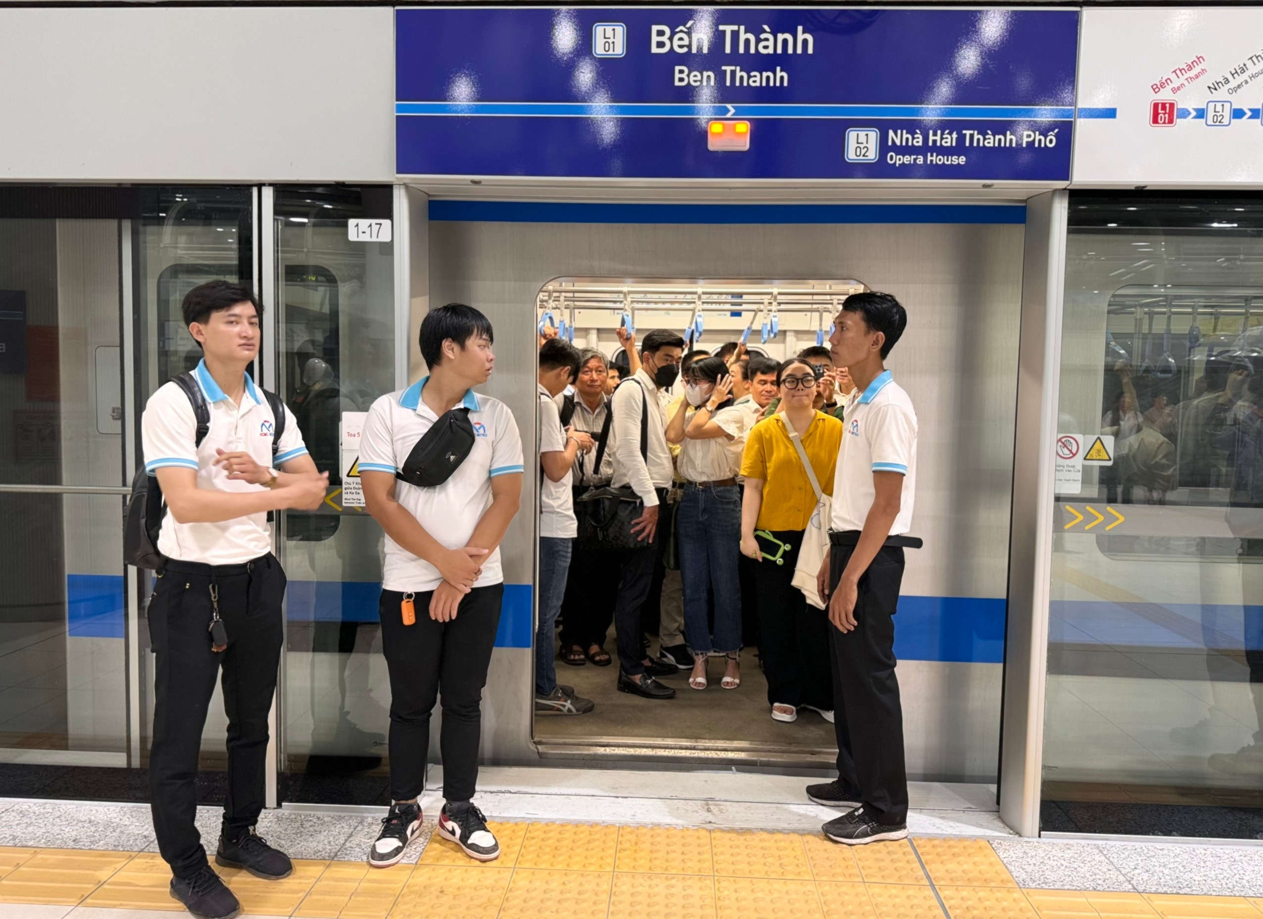 Ville. Ho Chi Minh : découvrez les trains automatiques circulant sur toute la ligne de métro Ben Thanh - Suoi Tien -0