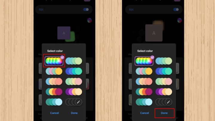 Cách thêm hiệu ứng LED RGB cho bàn phím Samsung - 6