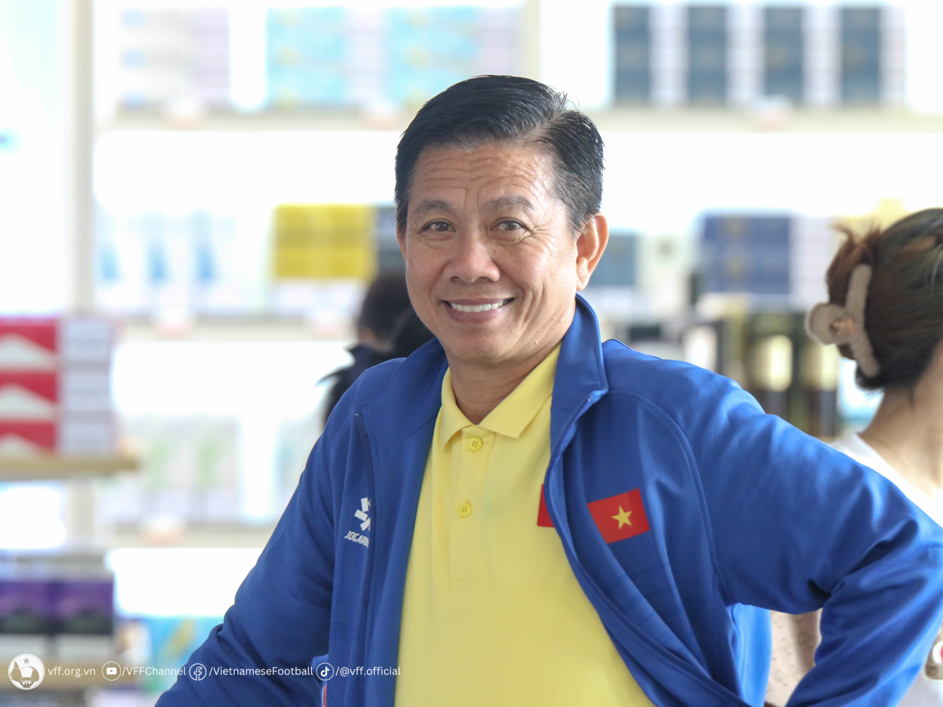 Về nước cùng U.23 Việt Nam, thủ môn Quan Văn Chuẩn: ‘Khó diễn tả cảm giác của tôi…’- Ảnh 2. HLV Hoàng Anh Tuấn hài lòng với màn trình diễn của các cầu thủ