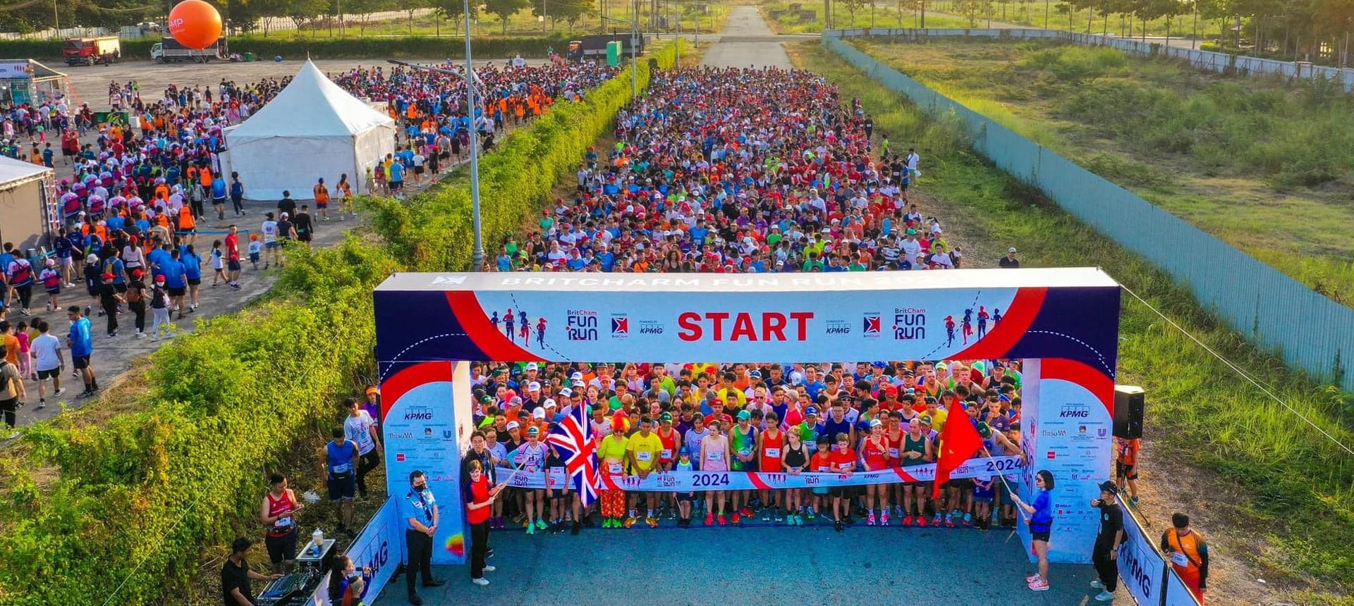 Toàn cảnh Giải chạy thiện nguyện Britcham Fun run Toàn cảnh Giải chạy thiện nguyện Britcham Fun run