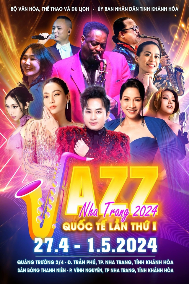 Liên hoan quốc tế nhạc Jazz lần thứ I- Nha Trang 2024: Ca sĩ Tùng Dương mang phong vị Á đông vào Jazz - Ảnh 1. Liên hoan quốc tế nhạc Jazz lần thứ I- Nha Trang 2024: Ca sĩ Tùng Dương mang phong vị Á đông vào Jazz - Ảnh 1.