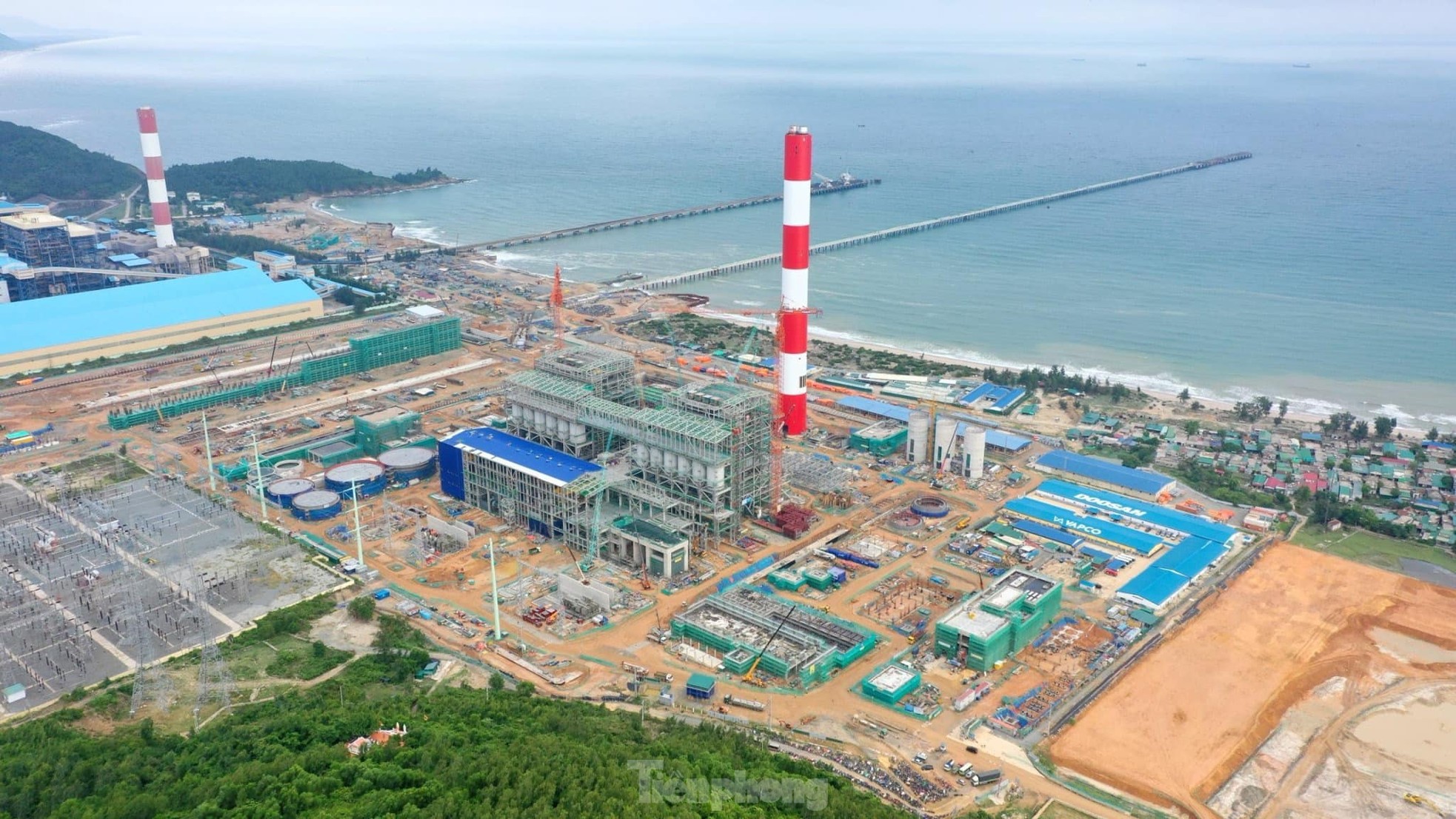 Cận cảnh công trường nhà máy Nhiệt điện 2,2 tỷ USD ở Hà Tĩnh ảnh 1