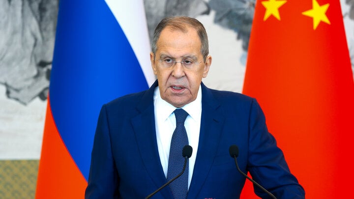 Ngoại trưởng Nga Sergey Lavrov. (Ảnh: AP)