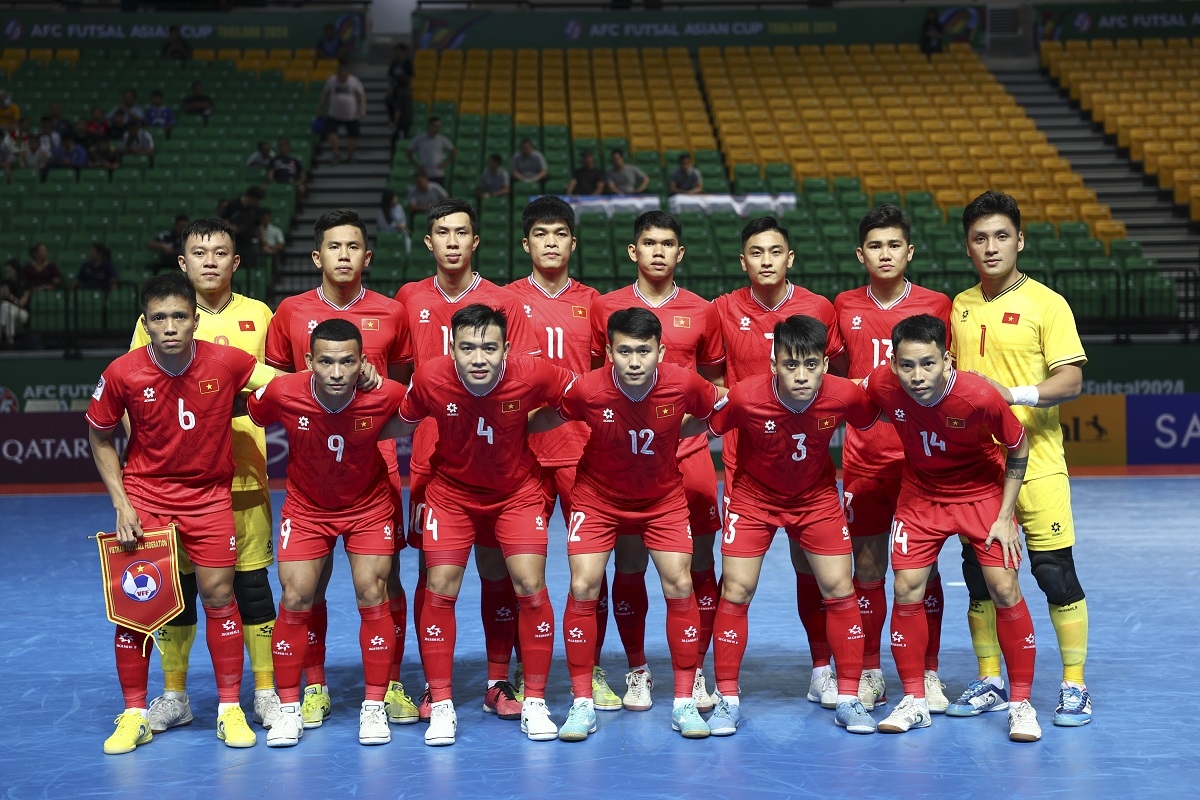 Đt futsal việt nam bắt đầu hành trình vòng play-off tranh vé world cup hình ảnh 1 Dt futsal viet nam bat dau hanh trinh vong play-off tranh ve world cup hinh anh 1