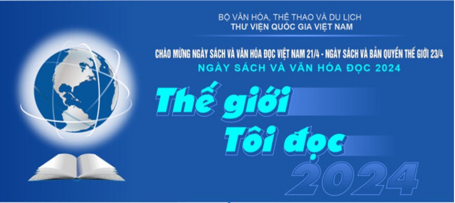 Đa dạng hoạt động tại Ngày Sách và Văn hóa đọc 2024 với chủ đề &quot;Thế giới tôi đọc&quot; - Ảnh 1.