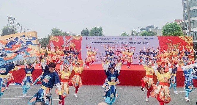 Giao lưu văn hoá Việt Nam-Nhật Bản qua điệu múa Yosakoi