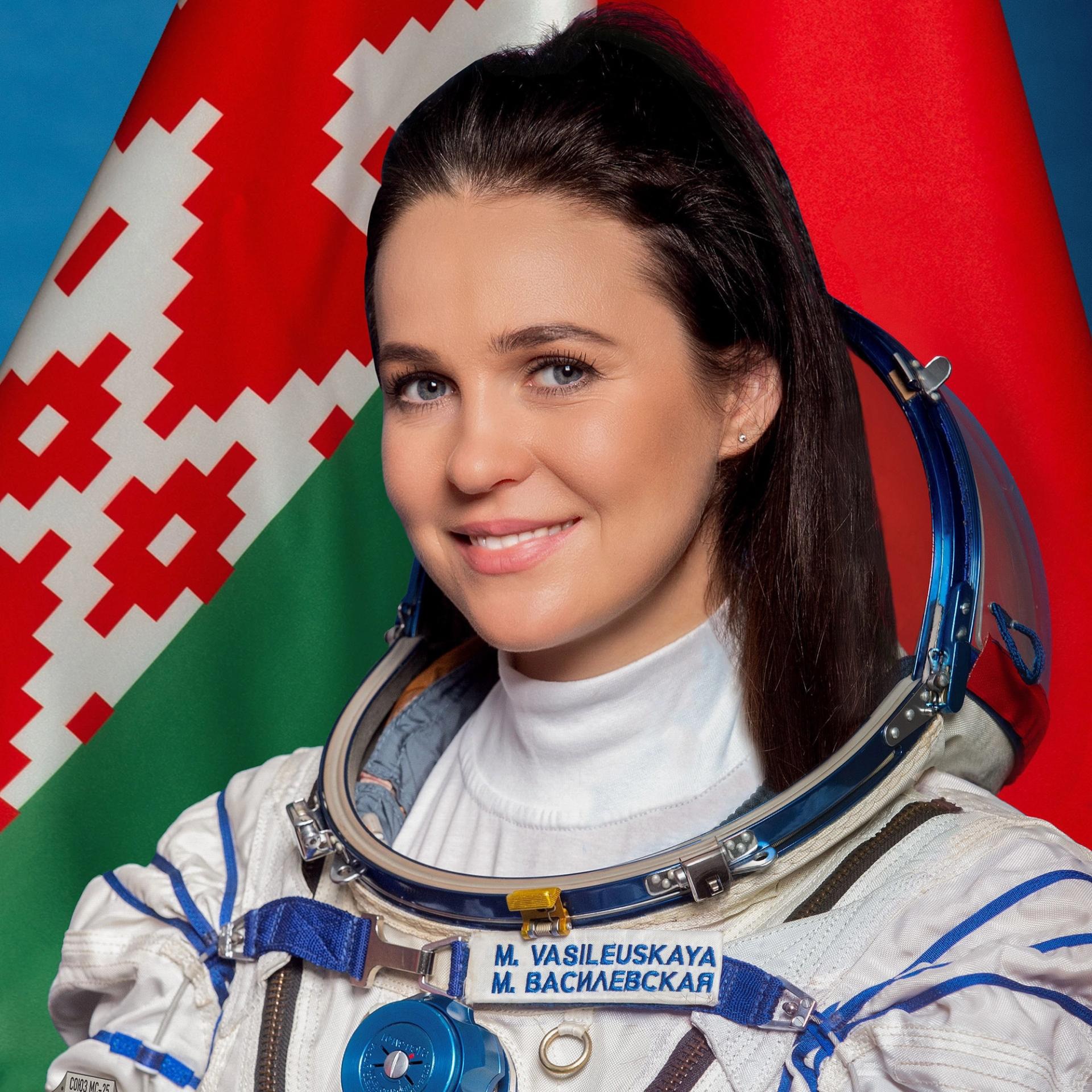 Marina Vasilevskaya là nữ phi hành gia đầu tiên của Belarus bay vào vũ trụ - Ảnh: SUPERCLUSTER