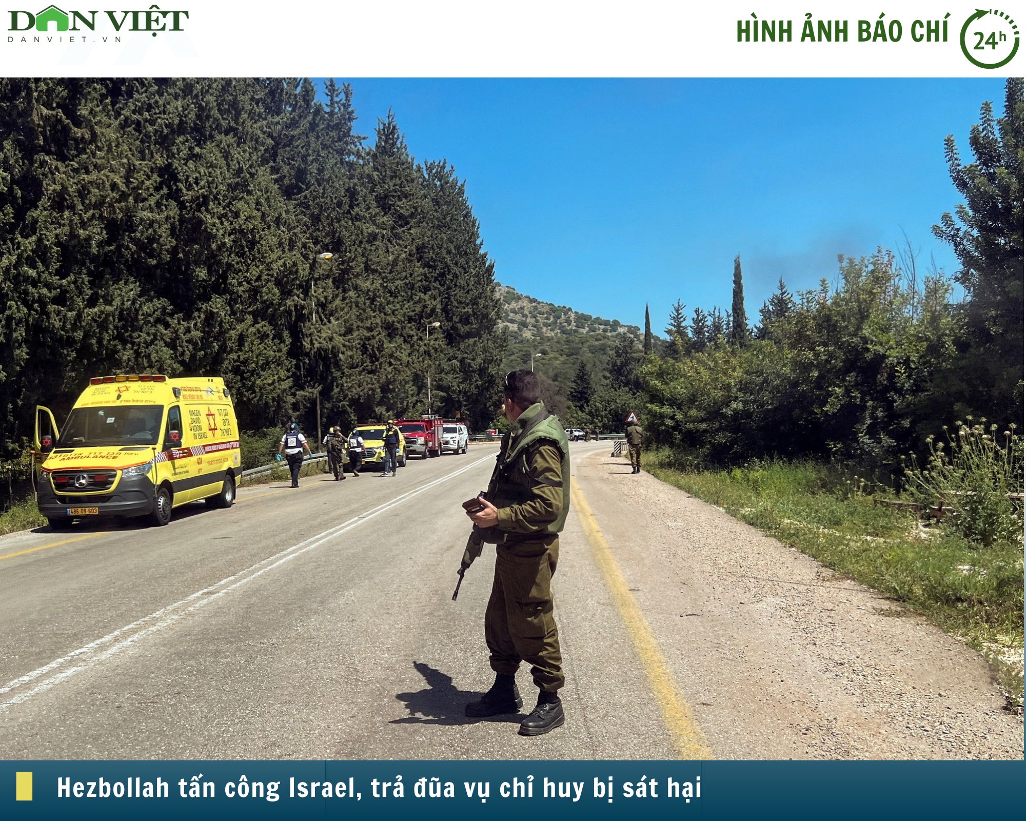 Hình ảnh báo chí 24h: Hezbollah tấn công Israel, nhiều binh sĩ bị thương- Ảnh 1.