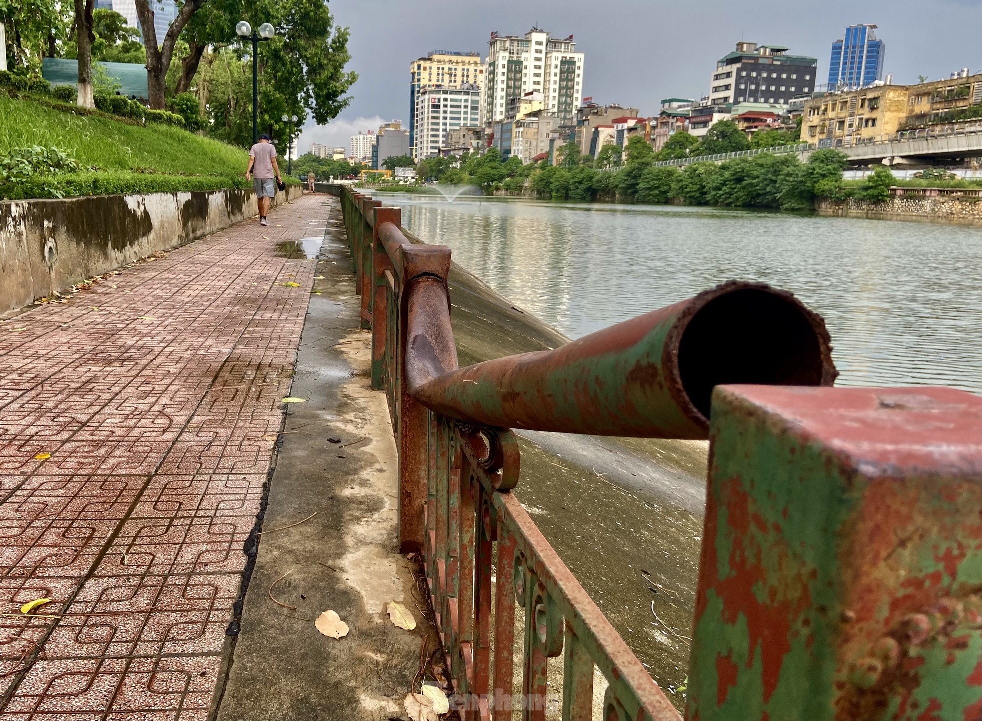 Hiện trạng các công viên chậm tiến độ ở Hà Nội ảnh 5