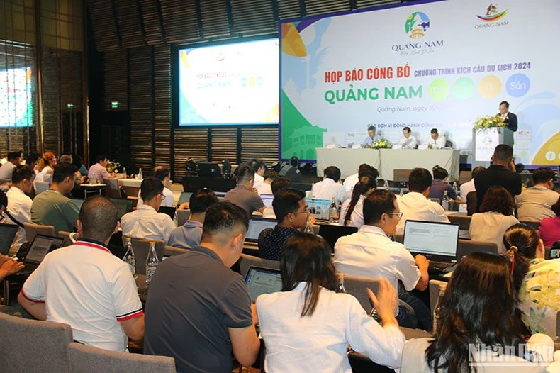 Hơn 100 doanh nghiệp tham gia kích cầu thu hút khách du lịch 2024 “Quảng Nam-Miền xanh Di sản” ảnh 1