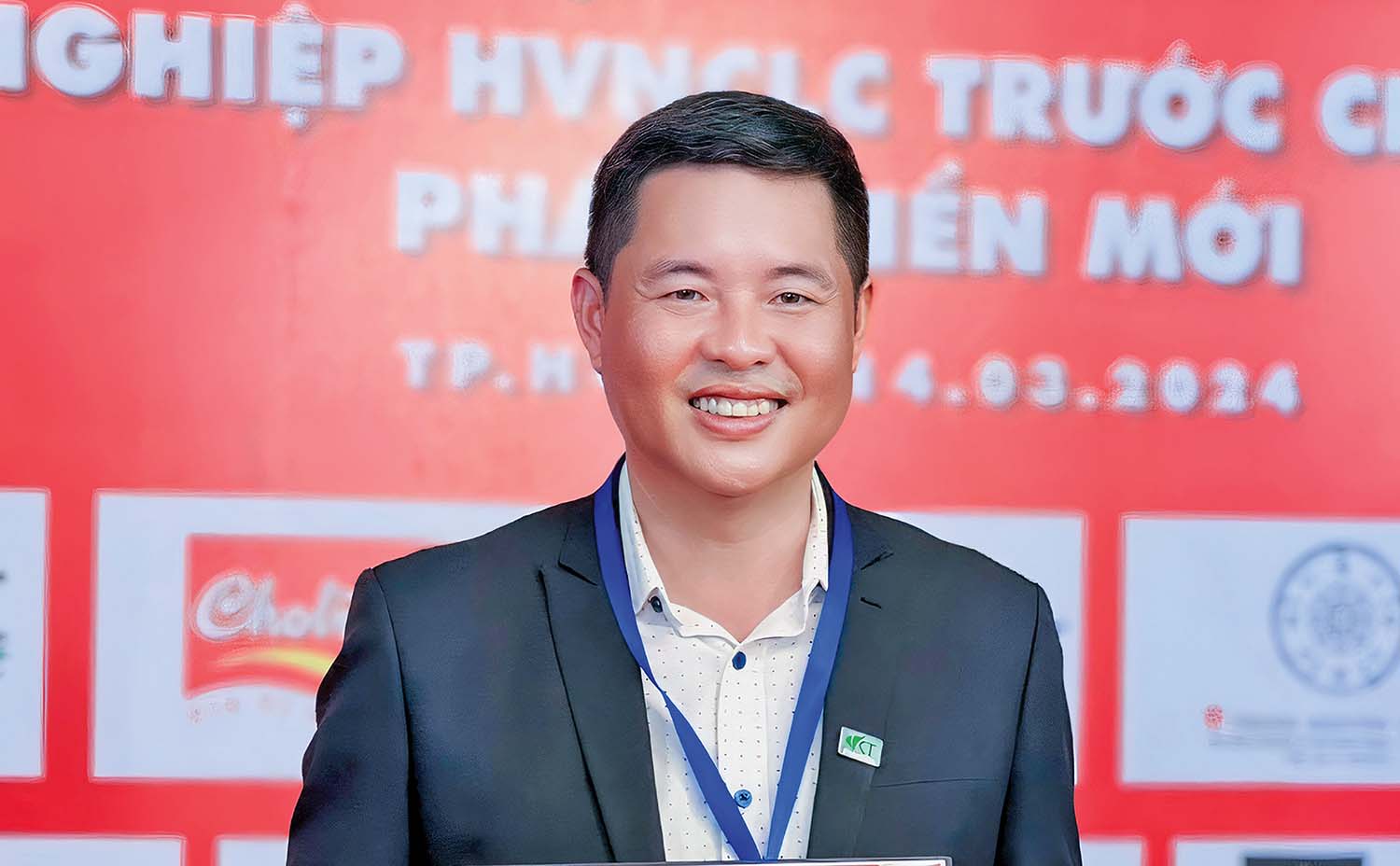 doanh nhân Ngô Khánh Huy, CEO Công ty cổ phần Xuất nhập khẩu Khánh Thu