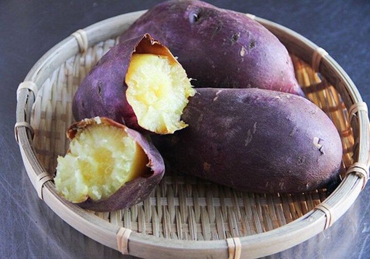 Las batatas contienen muchos ingredientes nutricionales.