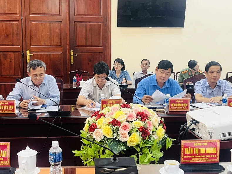 Kiểm tra công tác bảo vệ chính trị nội bộ tại Ban Thường vụ Tỉnh ủy Bình Thuận ảnh 1