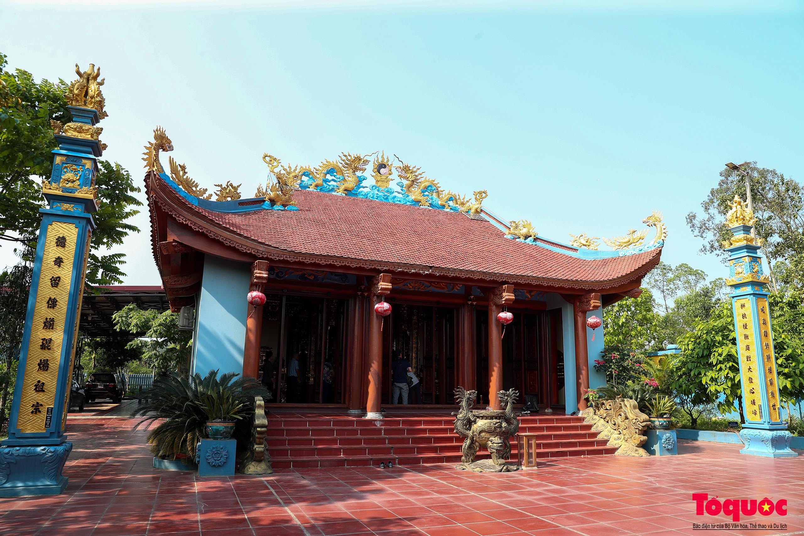 Mâm cơm tri ân Vua Hùng - nét đẹp văn hóa của người dân đất Tổ - Ảnh 1. Mâm cơm tri ân Vua Hùng - nét đẹp văn hóa của người dân đất Tổ - Ảnh 1.