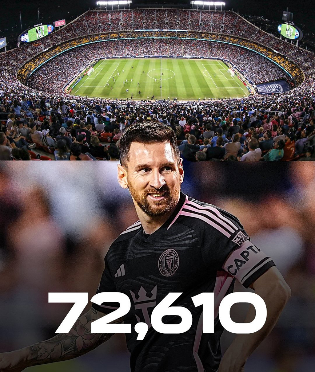 Messi lại làm bùng nổ bóng đá Mỹ- Ảnh 1. Cơn cuồng Messi của CĐV Mỹ chưa chấm dứt