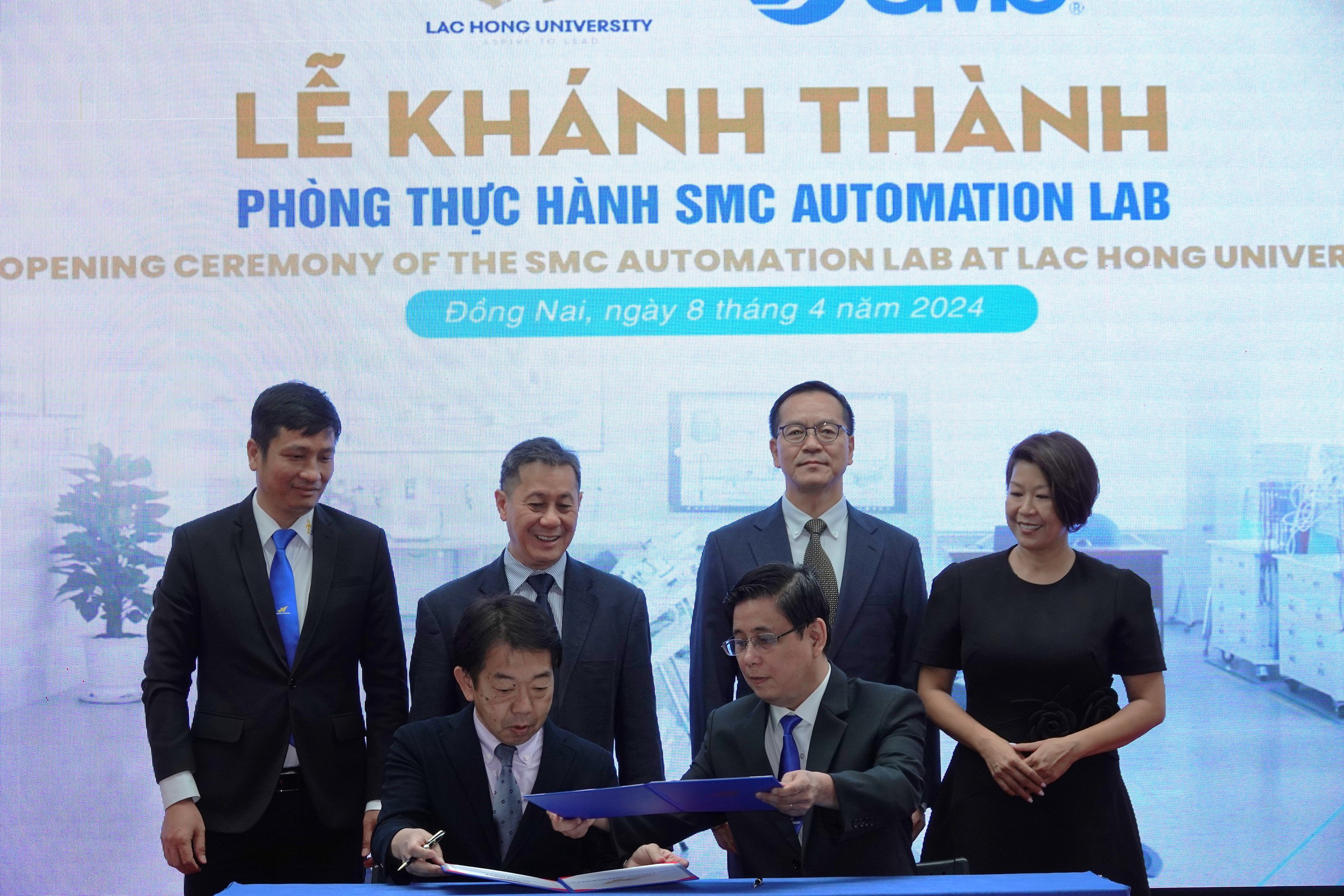 Một trường đại học khánh thành phòng thực hành khí nén hơn 6,5 tỉ đồng- Ảnh 1. Một trường đại học khánh thành phòng thực hành khí nén hơn 6,5 tỉ đồng- Ảnh 1.
